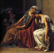 Jacques-Louis  David The Oath of the Horatii oil painting